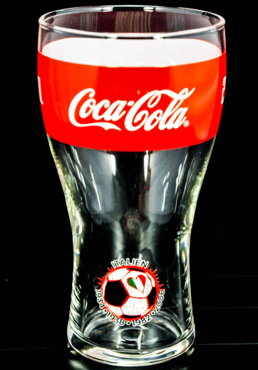 Coca Cola Glas / Gläser WM 2014 Brasilien Sammelglas, Nr.2 Italien0,2l