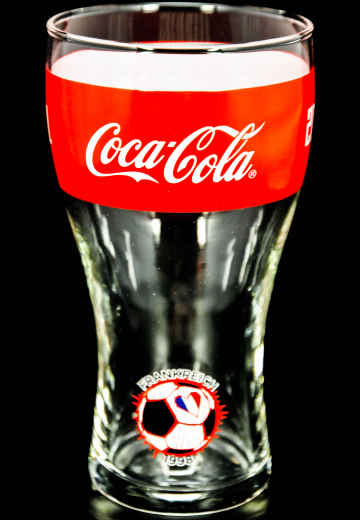 Coca Cola Glas / Gläser WM 2014 Brasilien Sammelglas, Nr.7 Frankreich 0,2l