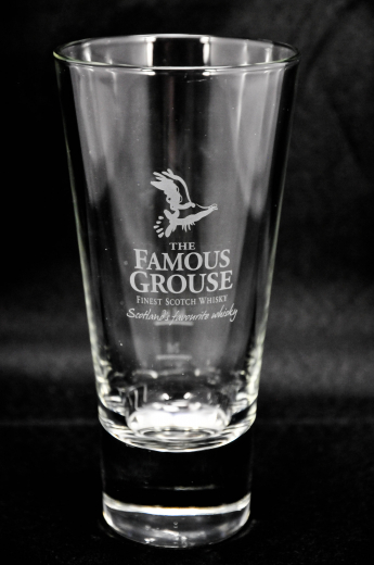 The Famous Grouse Glas / Gläser, Longdrinkglas 2cl/4cl, 15,9 x 7,7cm