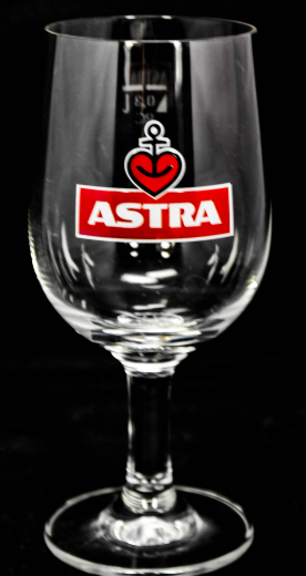 Astra Bier Glas / Gläser, Bierglas, Ritzenhoff Herzanker Kelch, 0,3l