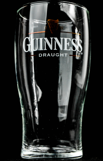 Aluminium Thermoflasche 0,5l Getränkeflasche an Karabinerhaken Guinness Bier 