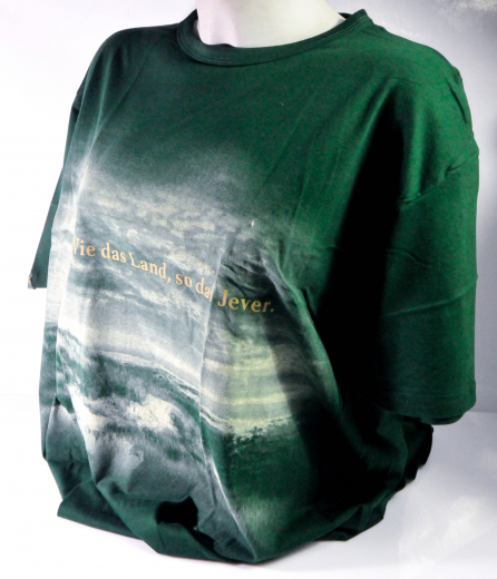 Original Jever T-shirt Auszeit-Shirt grün in M mit Logo