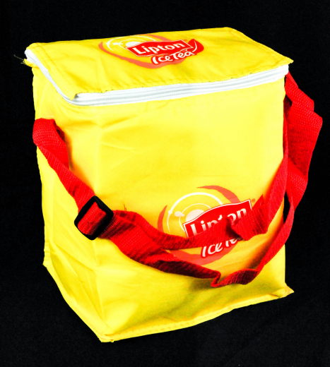 Lipton Ice, XL Kühltasche, Kühlbox, Tragetasche, gelbe Ausführung