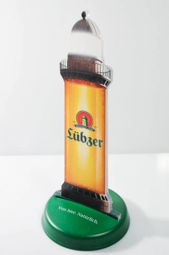 Lübzer Bier Brauerei Leuchtturm Pin !! 