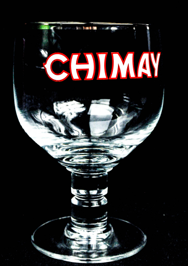 Chimay Bier, Belgisches Beerglas, Bierglas 38cl Abbij vav
