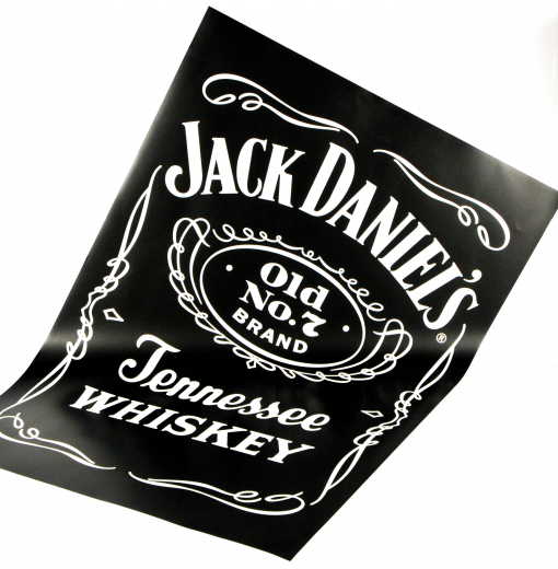 Jack Daniels Whisky, XXL Poster, Plakat, Label, Wandbild / Format 70 x 50 cm
