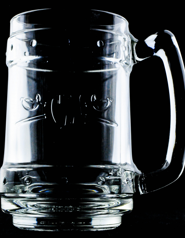 Captain Morgan Glas Gläser 0,2l Acryl Design Abwaschbar Gastro Bar NEU 