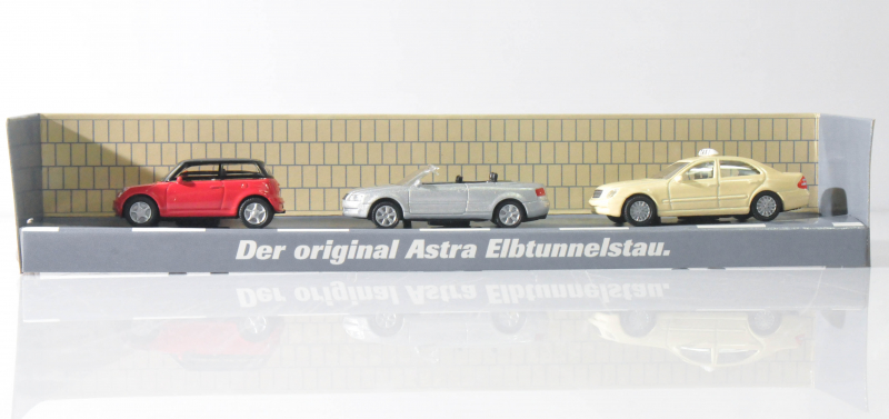 Modellautos Kiez Hamburg Astra-Bier Elbtunnelstau Astra Bier St.Pauli 