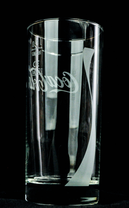 Design Amsterdam Becher Wave Glas 0,3l Longdrinkglas Frozen weiß Coca Cola