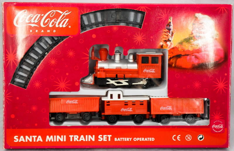 coca cola eisenbahn set batteriebetrieben