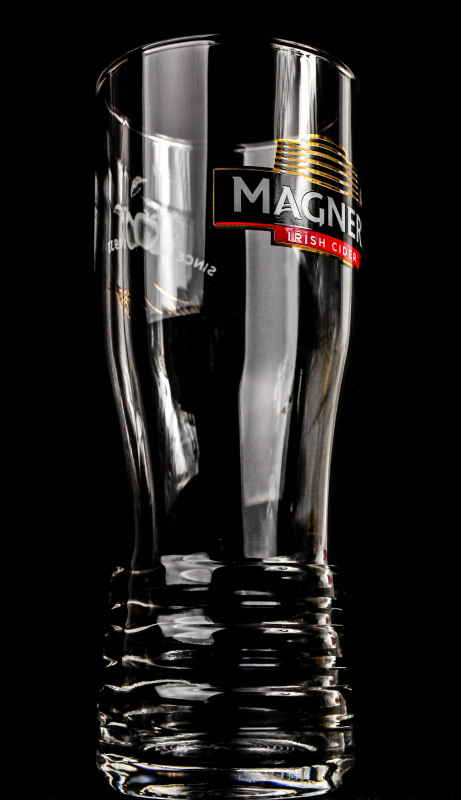 Magners Cider Geriffelt Irish Cider Pint Glas "Win Magners" 0,5l