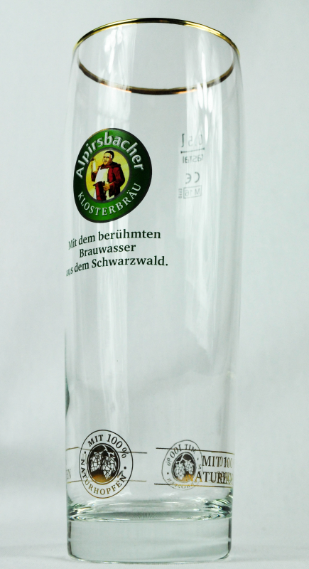 Alpirbascher Klosterbrau Glass Beer Mug