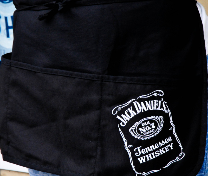 full Logo T-Shirt "Guitar No.7" Gr.L Jack Daniels Whiskey 