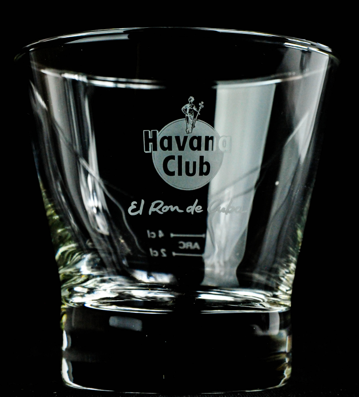 Havana Club Glas Gläser Rum Tumbler Longdrink Cocktail Gastro Bar Deko NEU 