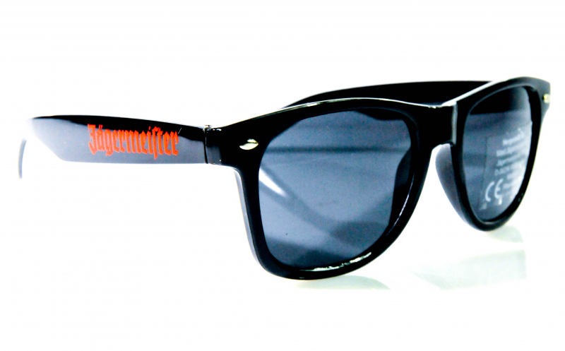 Jägermeister gebogene Brille Sonnenbrille UV 400 Filter Kat.3 schwarz 459 