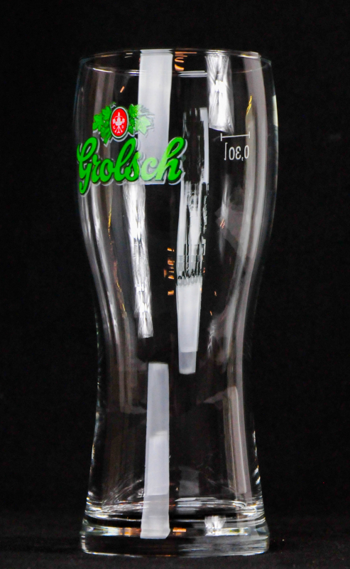 Grolsch Holland Bierglas 0,5l Relief und Druck Glas Gläser 528 