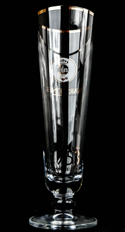 Warsteiner Bier 0,3l "1753" Exclusiv-Tulpe Bierglas mit Goldrand
