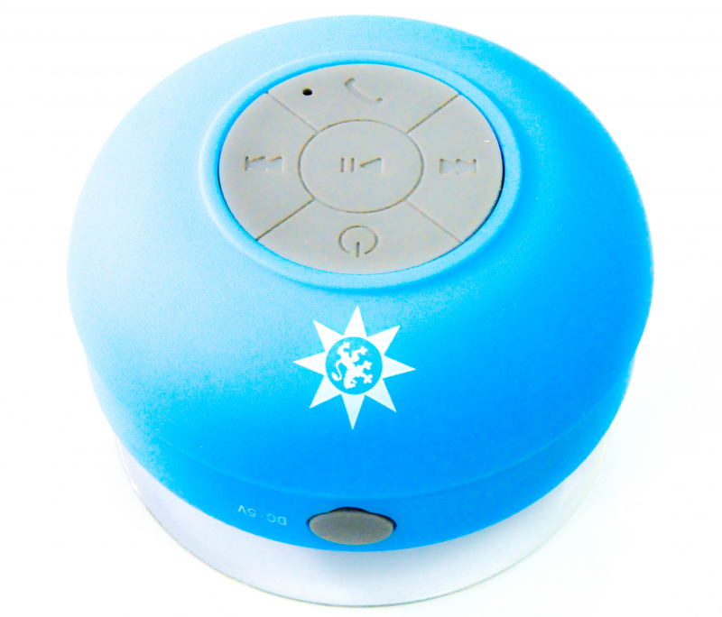 Schwimmender Bluetooth Lautsprecher Schwimmen Freisprechanruf Whirlpool-Zubehör Lauter Stereoklang Bluetooth-Lautsprecher für Pool Tragbarer Duschlautsprecher mit 8 Farblichtern Wasserdichte IP68