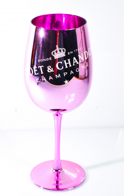 Moët Chandon Imperial Rose Glas Champagner ECHTGLAS Gläser NEU OVP Moet B-Ware 