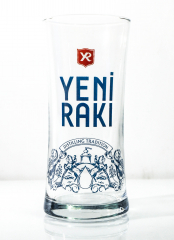 Yeni Raki Anisschnaps Glas / Gläser, Schnapsglas, blau 2cl /4cl fondip kadehi