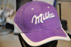 MILKA Cap, Mütze, Baseballcap - lila/weiss