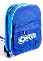 Oreo Keks Rucksack, Schultasche Tasche mit etlichen Taschen und Reißverschluß