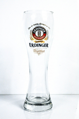Erdinger Bier Glas / Gläser, Bierglas, Weissbier, Weizenbierglas 0,3 l