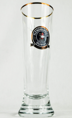 Flensburger Pilsener Glas / Gläser, Tulpenglas Merkur Pilsener Dunkel 0,2l