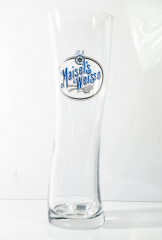 Maisels Weisse Glas / Gläser, Weissbierglas, Weizenbierglas, Designglas, 0,5l