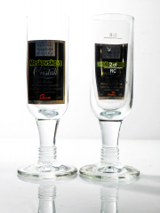 Moskovskaya Wodka Glas / Gläser, Vodka Stamper Cristall 4 cl