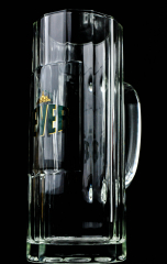 Jever Bier Glas / Gläser, Bierkrug, Krug, Wallenstein Jever, Seidel 0,5l