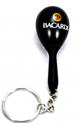 Bacardi Rum, Fledermaus Schlüsselanhänger Rassel