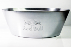 Red Bull, 3 teiliger gebürsteter Edelstahl Eiswürfelbehälter, Flaschenkühler