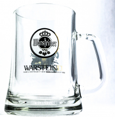 Warsteiner Bier Brauerei Sammelkrug Bierglas / Gläser Rockedition 0,3 l Saxophon