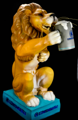 Löwenbräu Bier, Orig. Löwenbräu-Löwe Figur, 70er Jahre, 50cm