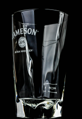 Jameson Whisky Longdrink Glas Edge Relief mit Bodenprägung, Bogenschrift.