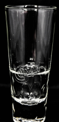 Cynar Likör, Italienisches Artischocken Likör Glas, Reliefglas
