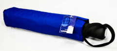 Flensburger Pilsener Beer Umbrella Pocket umbrella, fully automatic, soft grip