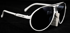 Southern Comfort Kunststoff / Metall Sport - Sonnenbrille, weiß uv 400