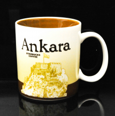 Starbucks Kaffeebecher, Citybecher, City Mug, Ankara 473ml SKU