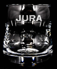 Jura Whiskey, Whiskeyglas, Tumbler Glas, Gläser, Facettenschliff