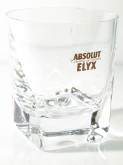 Absolut Vodka Elyx Glas, Vodkaglas, Tumbler, Seltenheitswert