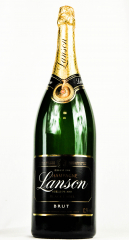 Lanson Champagner, Dekoflasche, Showbottle, Echtglas, Jeroboam 3,0l