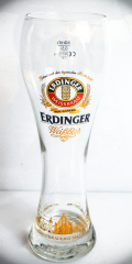 Erdinger Weißbier Glas / Gläser, Bierglas / Biergläser, Weissbierglas 0,5l