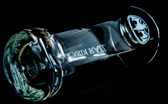 Bacardi Rum Razz, Longdrinkglas, Reliefglas, satinierte Ausführung