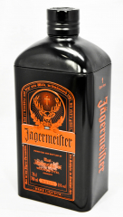 Jägermeister Likör, Blechdose, Flaschendose, Geschenkdose für 0,7l Flasche