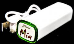 Freixenet Mia, PowerBank, Zusatzakku 2600mAh USB weiß