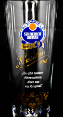 Schneider Weisse, Bier, Weissbierglas, Editionsglas 2016, Jahresglas