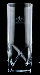 Johnnie Walker, Whiskey, Longdrinkglas, Reliefglas Established 1820 selten