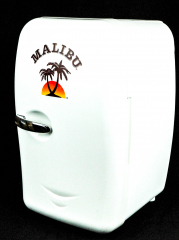 Malibu Rum Minikühlschrank, Kühlschrank, Mini Kühler weiß, Hochglanz, 220v/12v